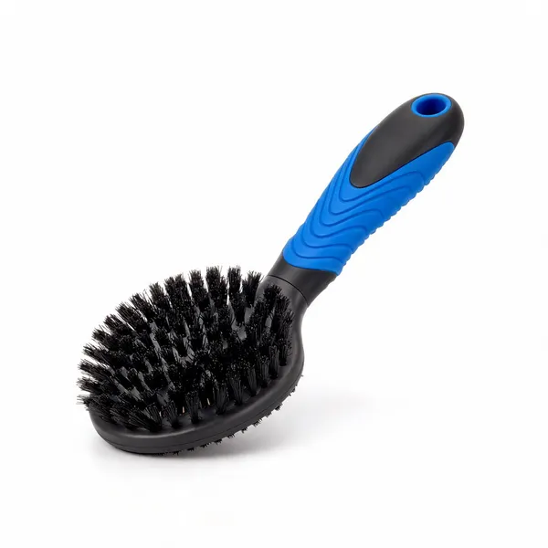 Blue_Black_Steel_Bristle_Soft_Grooming_Brush_For_Dogs