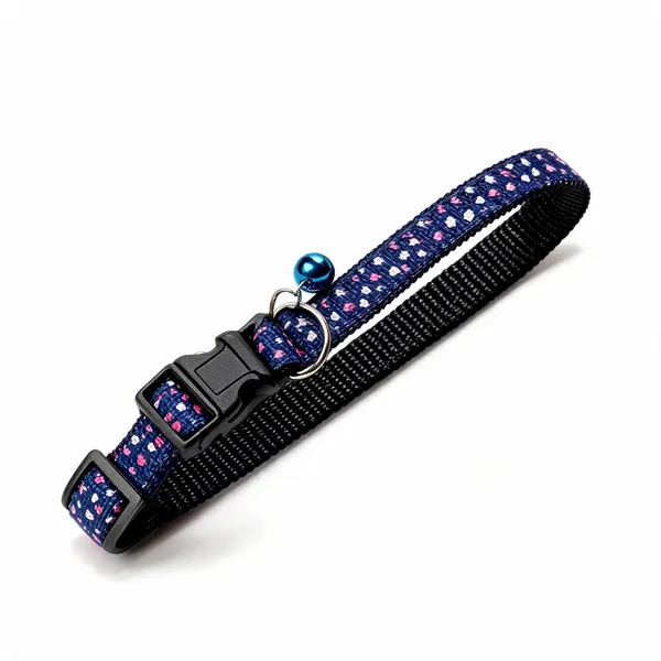 Blue_Printed_Nylon_Adjustable_Dog_And_Cat_Collar_-_Pack_of_3