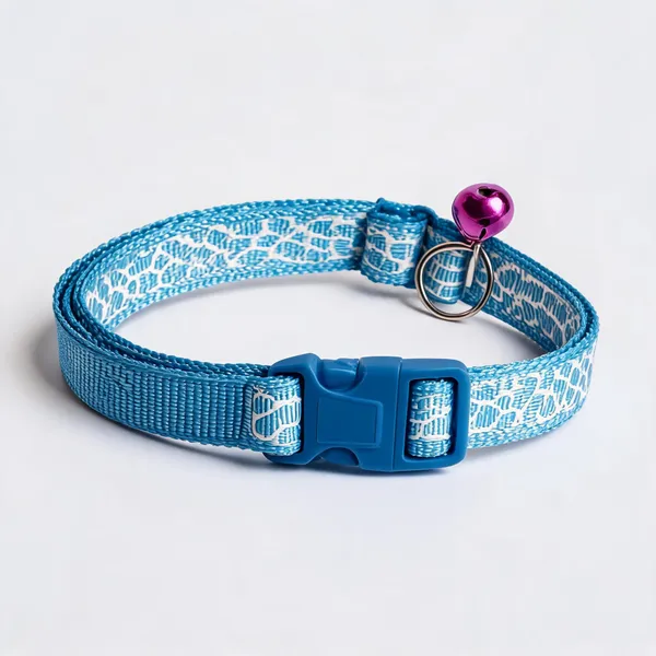 Blue_Printed_Nylon_Adjustable_Collar_For_Dogs_&_Cats_-_Pack_of_3