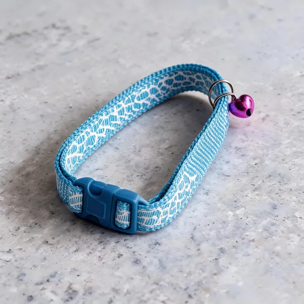 Blue_Printed_Nylon_Adjustable_Collar_For_Dogs_&_Cats_-_Pack_of_3