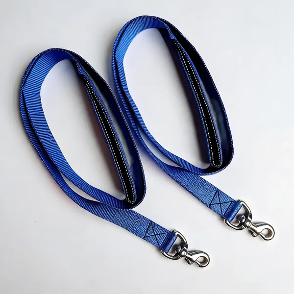 Blue_Nylon_Padded_Dog_Harness_Leash_Set_-_Pack_of_2