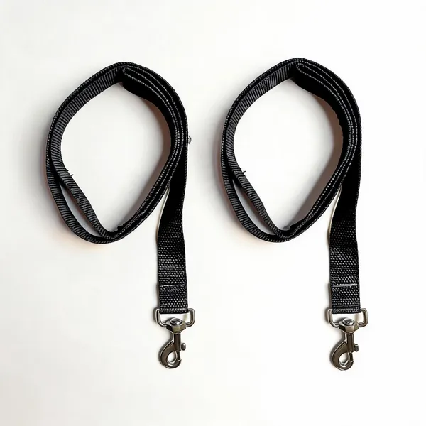 Black_Nylon_Dog_Harness_Leash_Set_-_Pack_of_2