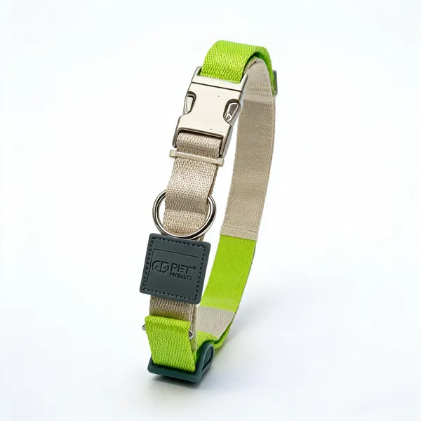 Green_Nylon_Adjustable_Metal_Hook_Dog_And_Cat_Collar