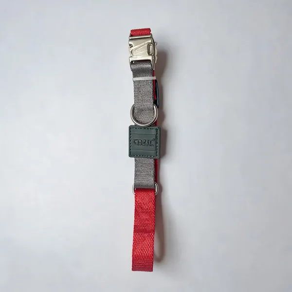 Red_Grey_Nylon_Metal_Hook_Dog_And_Cat_Collar