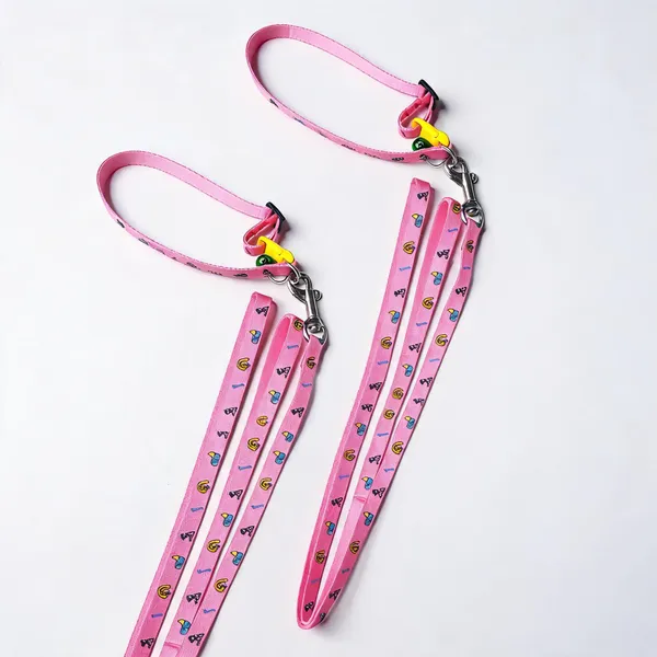 Pink_Nylon_Cartoon_Print_Dog_Harness_-_Pack_of_2