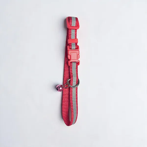 Red_Nylon_Striped_Reflective_Dog_Collar_-_Pack_of_5