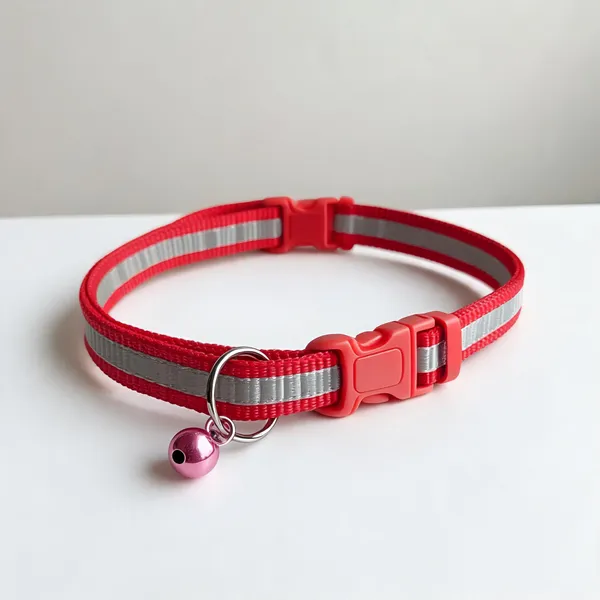Red_Nylon_Striped_Reflective_Dog_Collar_-_Pack_of_5