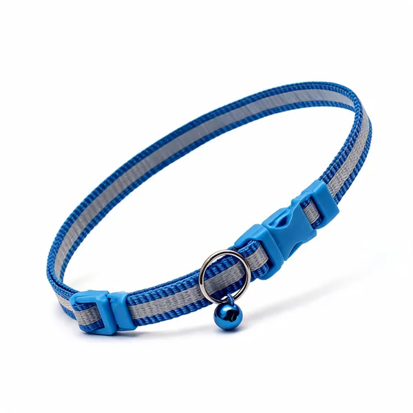 Blue_Nylon_Adjustable_Dog_And_Cat_Collar_With_Bell_-_Pack_of_5