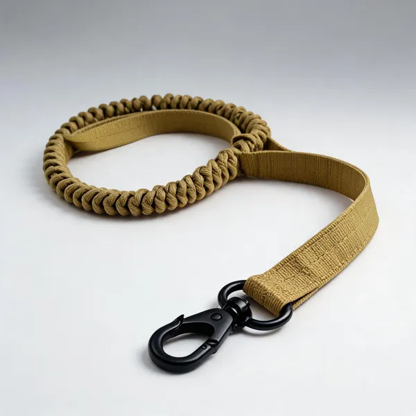 Brown_Braided_Rope_Dog_Collar_With_Metal_Clasp