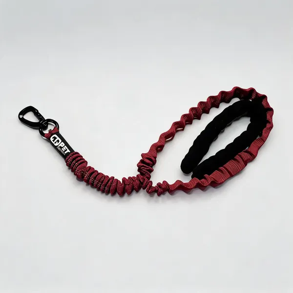 Red_Nylon_Shock_Absorbing_Dog_Show_Leash_Loop