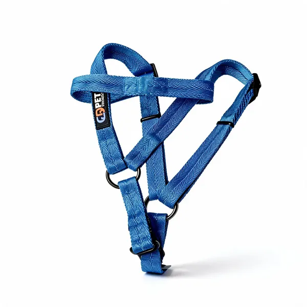 Blue_Soft_Nylon_Adjustable_Cross-Strap_Dog_Harness
