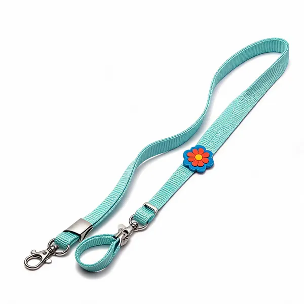 Blue_Nylon_Sunflower_Accent_Dog_Collar_Leash_Set_-_Pack_of_2