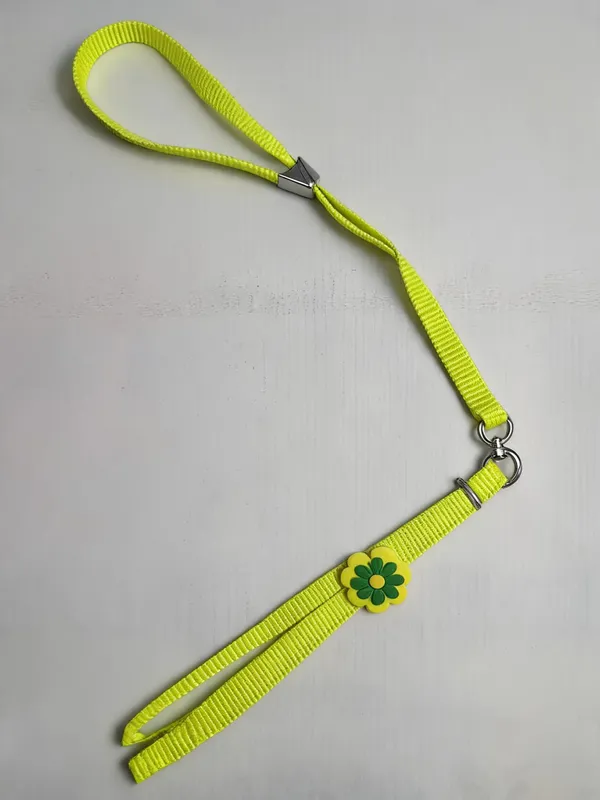 Green_Nylon_Sunflower_Accent_Dog_Collar_Leash_Set_-_Pack_of_2