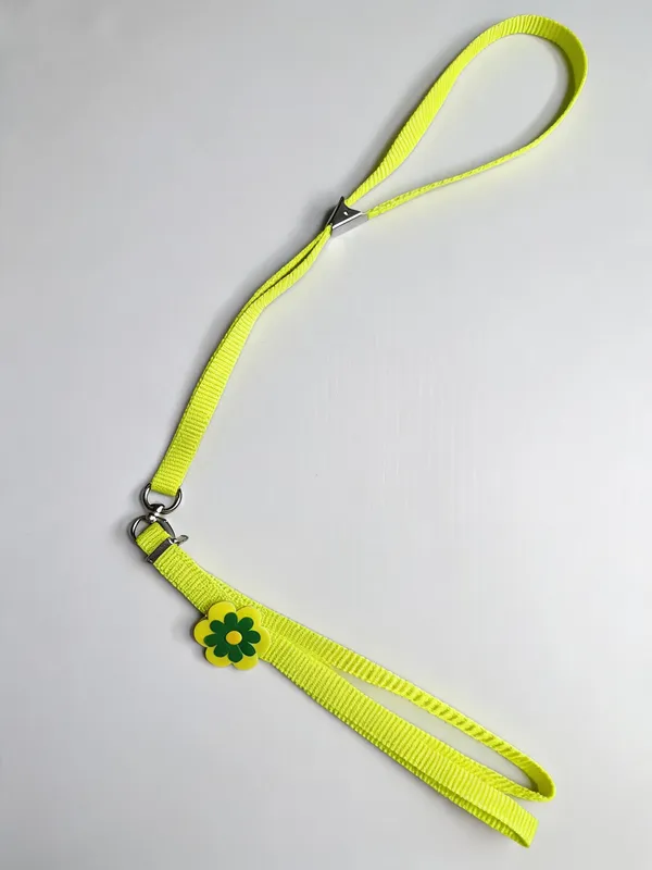 Yellow_Nylon_Floral_Dog_Collar_Leash_Set_-_Pack_of_2