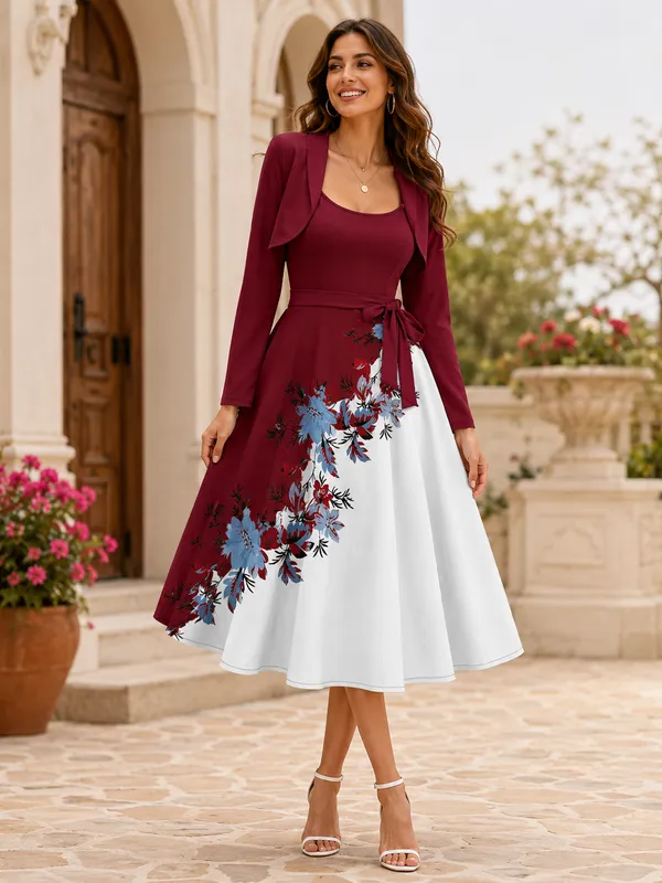 Maroon_Valentino_Cropped_Full_Sleeve_Open_Front_Shrug_For_Women