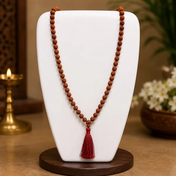 Brown_Rudraksha_Jaap_Mala_With_Red_Tassel_10Mm