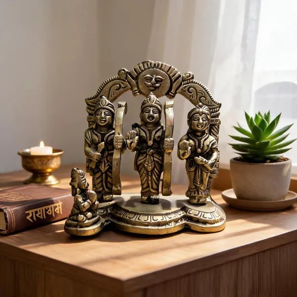 Golden_Brass_Shri_Ramdarbar_With_Arch_Idol_Set