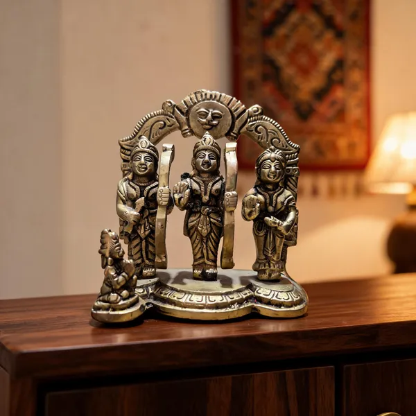 Golden_Brass_Shri_Ramdarbar_With_Arch_Idol_Set