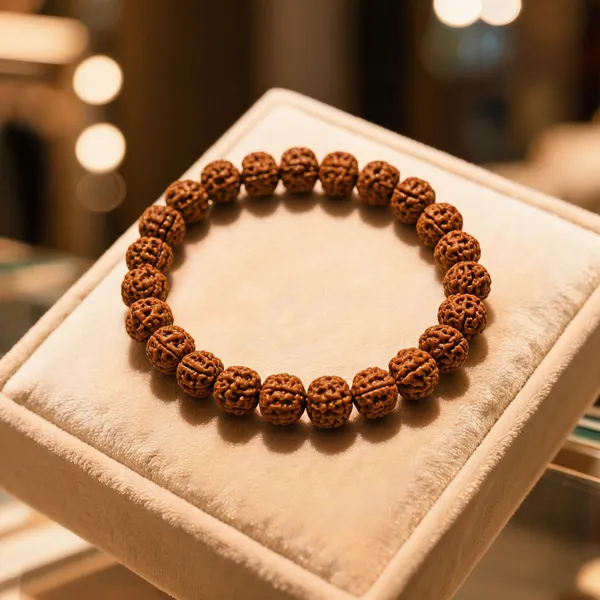 Brown_Natural_Rudraksha_Beaded_Bracelet_For_Unisex