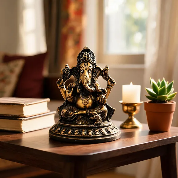 Brass_Antique_Finish_Seated_Ganesha_Idol