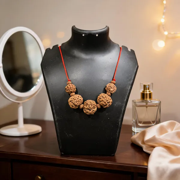 Brown_Rudraksha_Red_Thread_Swasthye_Health_Kawach_For_Unisex