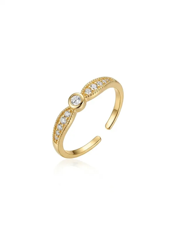 Gold_Brass_Cz_Stone_Open_Band_Ring_For_Women