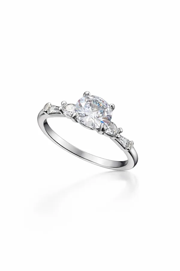 Silver_Brass_Cz_Solitaire_Style_Ring_For_Women