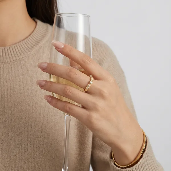 Gold_Brass_Cz_Stone_Open_Band_Ring_For_Women