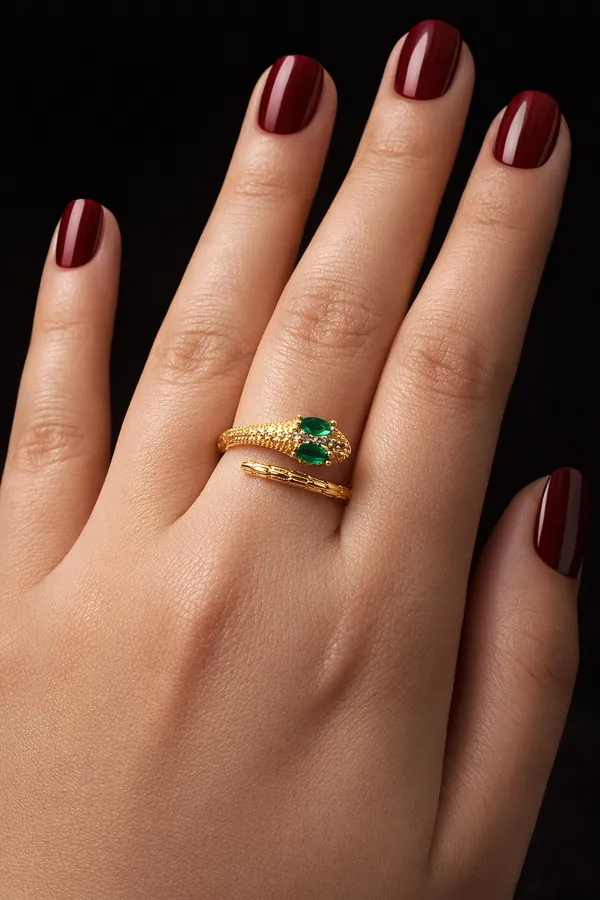 Gold_Brass_Cz_Stone_Snake_Ring_For_Women
