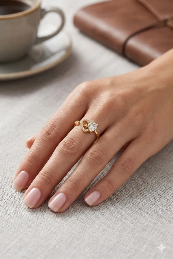 Gold_Brass_Cz_Heart_Stone_Ring_For_Women