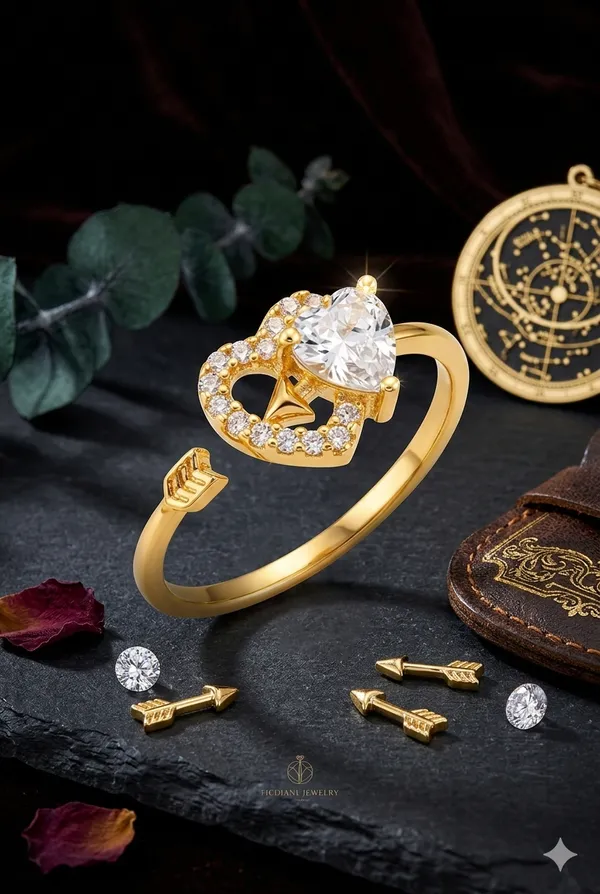 Gold_Brass_Cz_Heart_Stone_Ring_For_Women