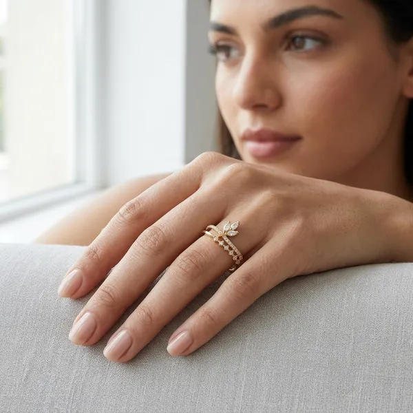 Gold_Brass_Cz_Crystal_Leaf_Ring_For_Women