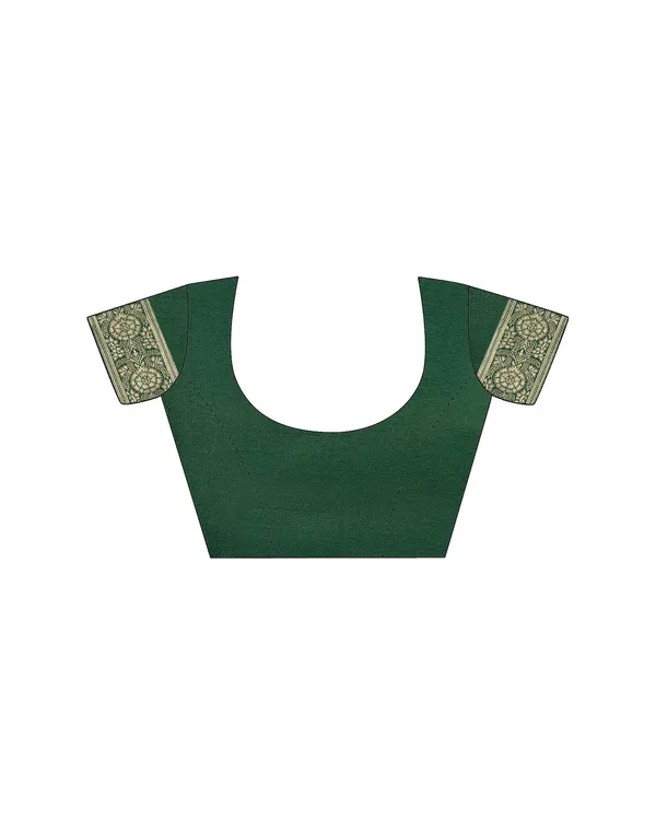 Green_Brocade_Saree_For_Women
