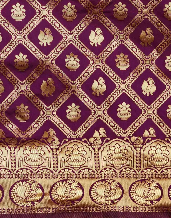 Purple_Woven_Saree_For_Women