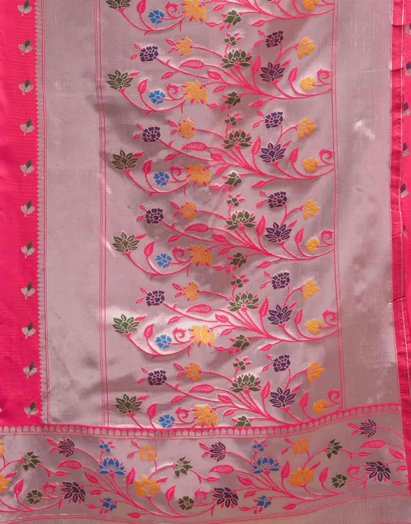 Pink_Banarasi_Silk_Saree_For_Women