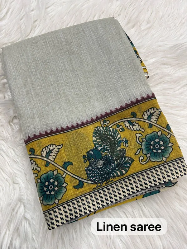 Grey_Printed_Saree_For_Women
