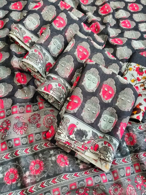 Black_Printed_Saree_For_Women