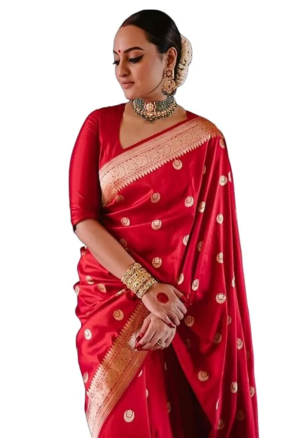 Red_Traditional_Saree_For_Women
