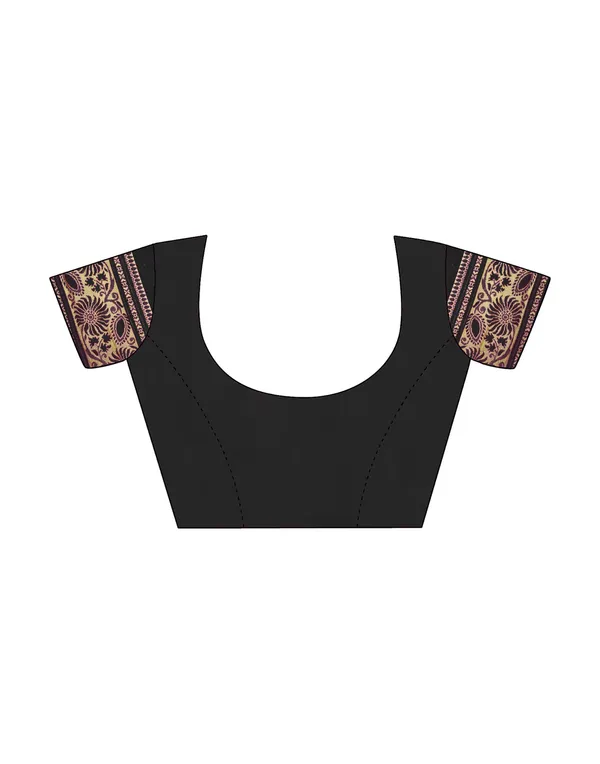 Black_Gold_Woven_Saree_For_Women