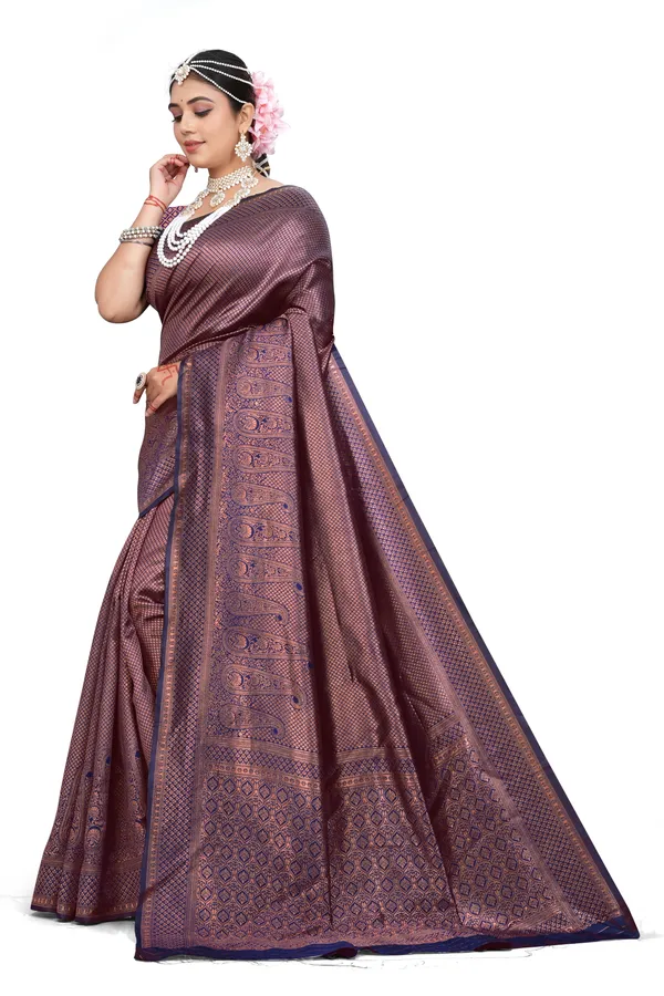 Mauve_Woven_Traditional_Saree_For_Women