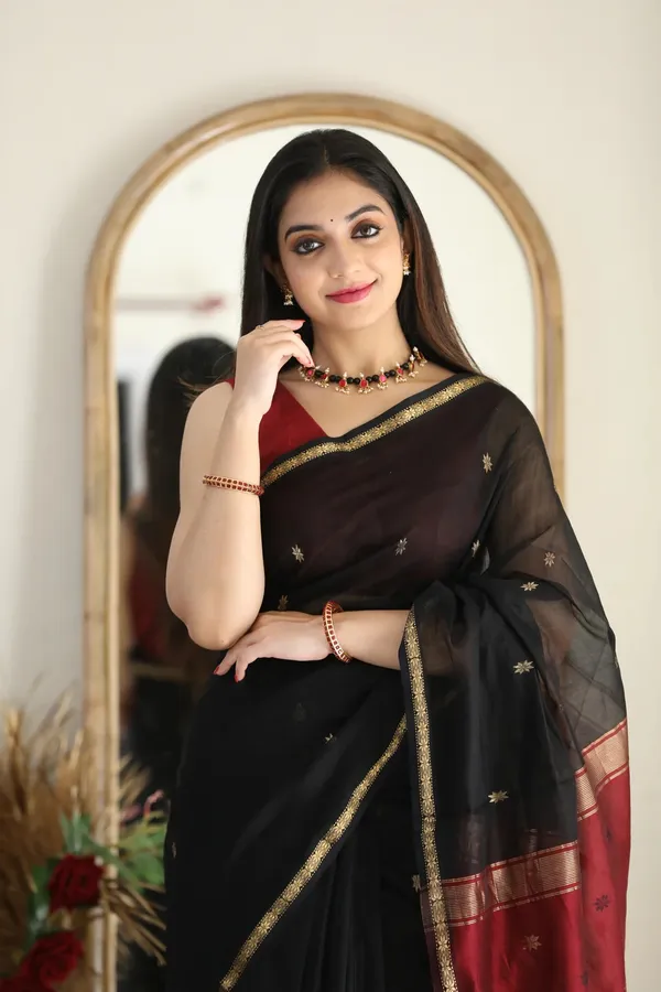 Black_Sheer_Traditional_Saree_For_Women