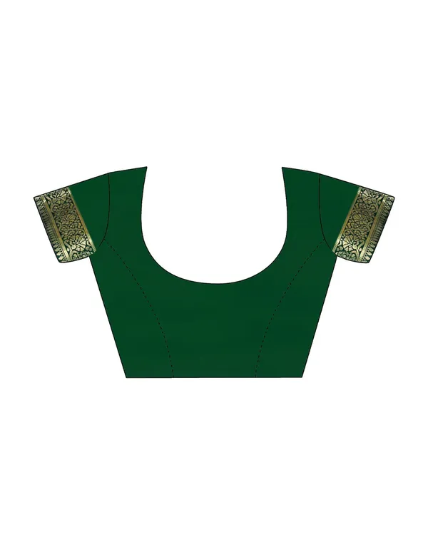 Green_Zari_Border_Saree_For_Women