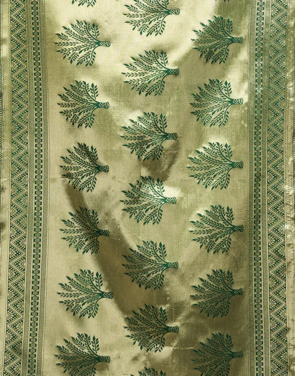 Green_Woven_Brocade_Saree_For_Women