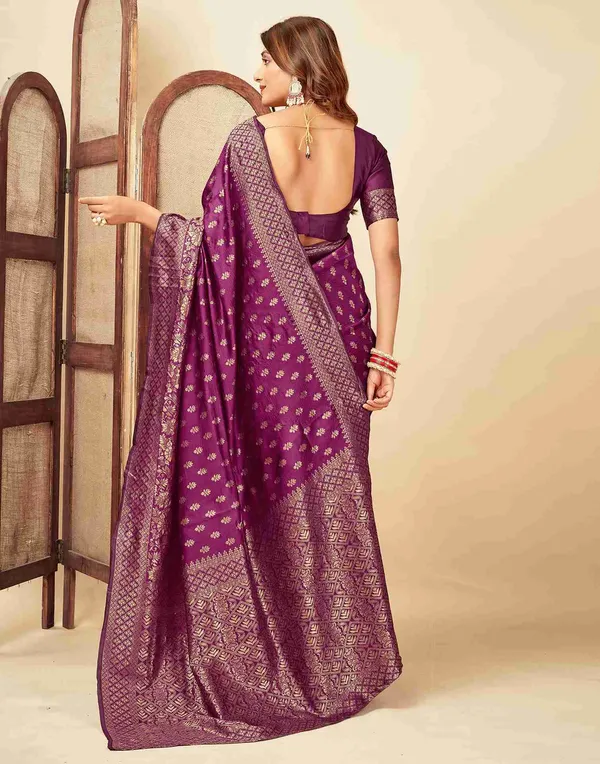Purple_Traditional_Saree_For_Women