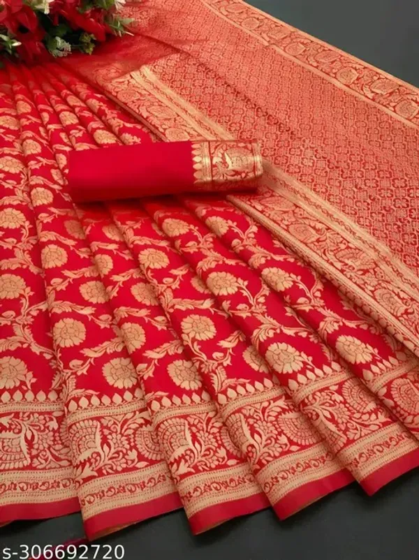 Red_Traditional_Saree_For_Women