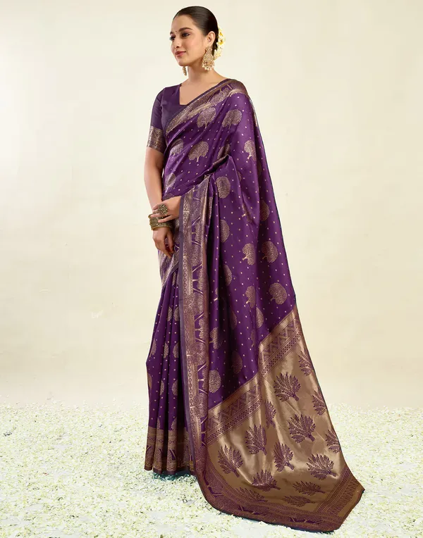 Purple_Woven_Ethnic_Saree_For_Women
