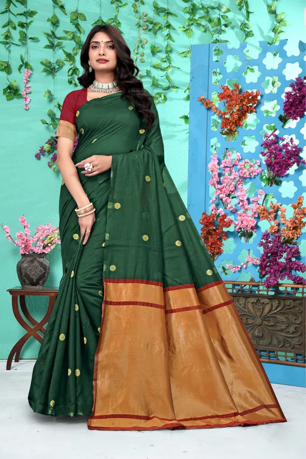 Green_Traditional_Saree_For_Women