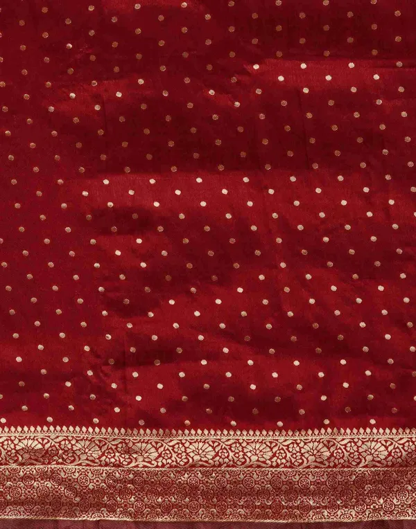 Maroon_Traditional_Saree_For_Women