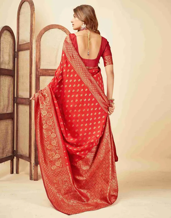 Red_Banarasi_Silk_Saree_For_Women