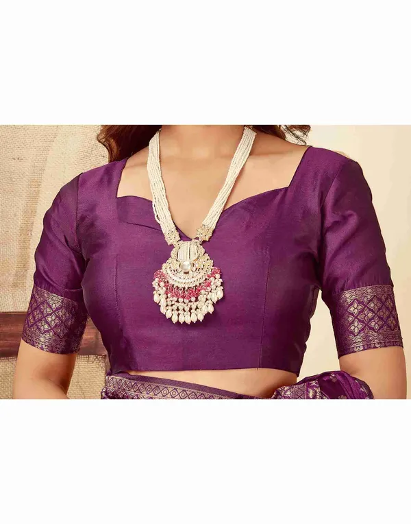 Purple_Traditional_Saree_For_Women